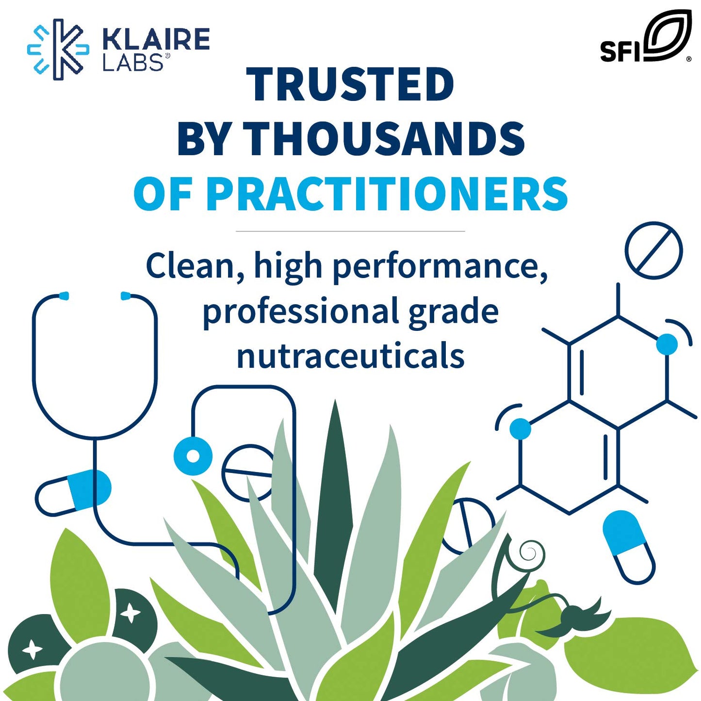 Klaire Labs Mag Complete - Premium Magnesium Complex with Four Bioavailable Forms of Magnesium - Magnesium Supplement with Succinate, Taurinate, Malate & Aspartate (120 Capsules)