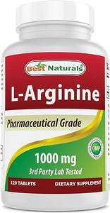 L-Arginine Best Naturals Tablets Pharmaceutical Grade L Arginine Supplement Promotes Nitric Oxide Synthesis in Pakistan