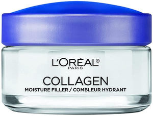 L'Oreal Paris Collagen Face Moisturizer, Day and Night Cream, Anti-Aging, face, Neck and Chest Cream for wrinkle