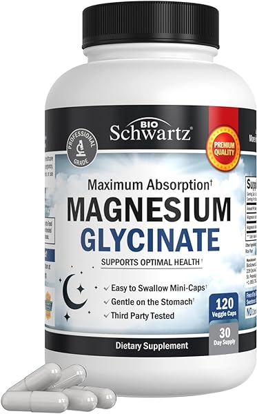 Magnesium Glycinate 500mg Capsules (120 Mini  in Pakistan