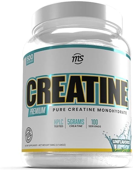 Man Sports 100% Pure Creatine Monohydrate Powder, Neutral, 500 Gram - 100 Servings in Pakistan