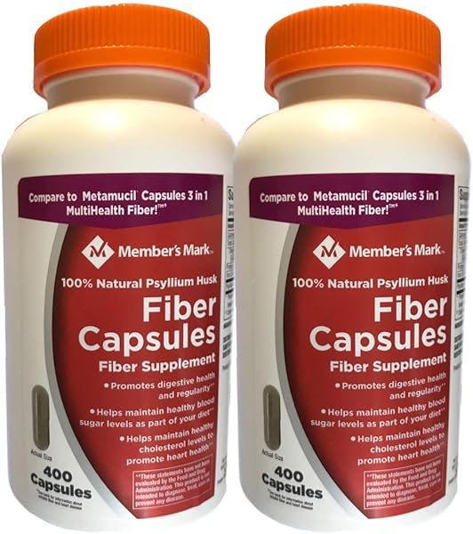 Member's Mark Fiber Capsules 2Pack (400 Count in Pakistan