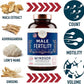 Men Fertility Supplement with Maca Root, L Arginine and Ashwagandha Conception Fertility Vitamins and Minerals