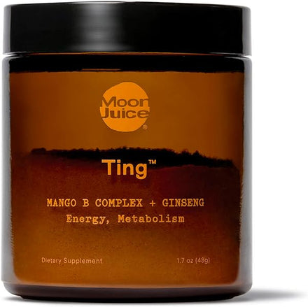 Moon Juice Ting B Complex & Methylated B12 Vitamin Supplement – Metabolism Support & Caffeine Free Natural Energy - 4:1 Concentrated Ginseng Extract – Vegan, Sugar-Free (25 Servings) (Jar, 1.7oz) in Pakistan