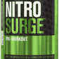 NITROSURGE Pre Workout Supplement - Endless Energy, Instant Strength Gains, Clear Focus, Intense Pumps - Nitric Oxide Booster & Powerful Preworkout Energy Powder - 30 Servings, Strawberry Margarita