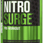 NITROSURGE Pre Workout Supplement - Endless Energy, Instant Strength Gains, Clear Focus, Intense Pumps - Nitric Oxide Booster & Powerful Preworkout Energy Powder - 30 Servings, Strawberry Margarita