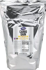 NOW Sports Nutrition, Carbo Gain Powder (Maltodextrin), Rapid Absorption, Energy Production, 8-Pound