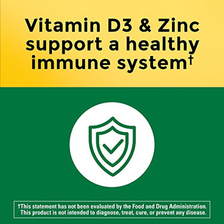 Nature Made Magnesium Complex with Vitamin D and Zinc Supplements for Muscle, Nerve, Heart & Bone Support with Vitamin D3 & Zinc for Immune Support, 60 Capsules, 30 Day Supply