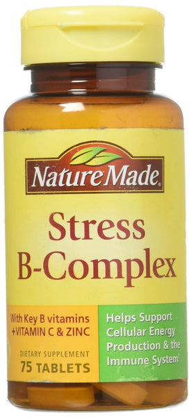 Nature Made Stress B Complex with Zinc Size 75ct (Pack of 2) 150 ct Total in Pakistan