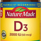 Nature Made Vitamin D3 2000 IU (50 mcg), Dietary Supplement for Bone, Teeth, Muscle and Immune Health Support, 220 Tablets, 220 Day Supply