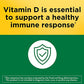 Nature Made Vitamin D3 2000 IU (50 mcg), Dietary Supplement for Bone, Teeth, Muscle and Immune Health Support, 90 Softgels, 90 Day Supply