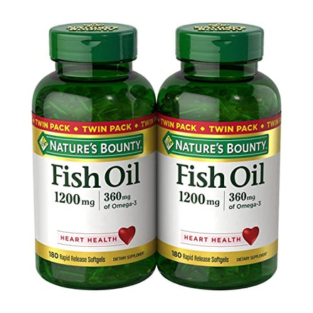 Nature’s Bounty Fish Oil , Supports Heart Health With Omega 3 Supplement in Pakistan