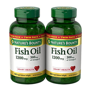Nature’s Bounty Fish Oil , Supports Heart Health With Omega 3 Supplement in Pakistan