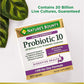 Nature’s Bounty Probiotic 10, Ultra Strength Daily Probiotic Supplement, Support for Digestive, Immune and Upper Respiratory Health, 1 Pack, 30 Capsules