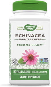 Nature's Way Echinacea Purpurea Herb, Immune Support*, 1,200 mg per serving, 180 Capsules in Pakistan