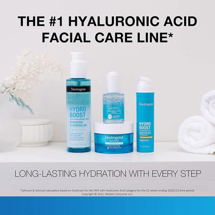 Neutrogena Hydro Boost Face Moisturizer Lotion cream with Hyaluronic Acid for Dry Skin