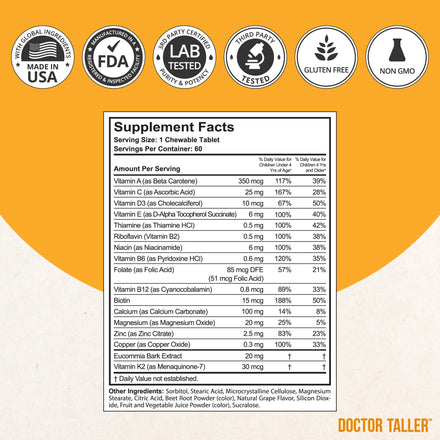 NuBest Doctor Taller Kids - Kids Multivitamins, Toddler Vitamins Supplement in Pakistan