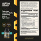 Onnit Alpha Brain Supplement for Concentration, Brain & Memory Support - Brain Booster