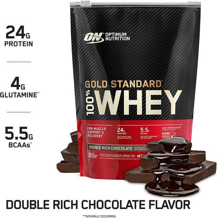 Optimum Nutrition Gold Standard 100% Whey Protein Powder for Lean Muscle Mass
