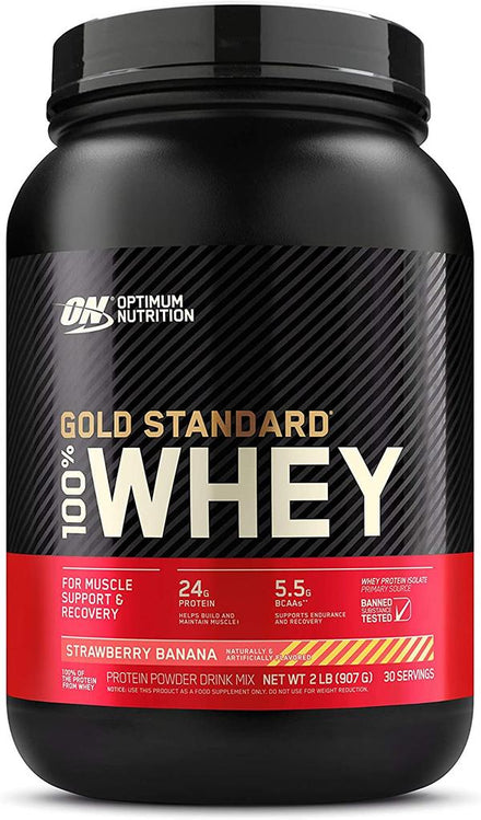 Optimum Nutrition Gold Standard Whey Protein Powder, Muscle Gain Supplement in Pakistan
