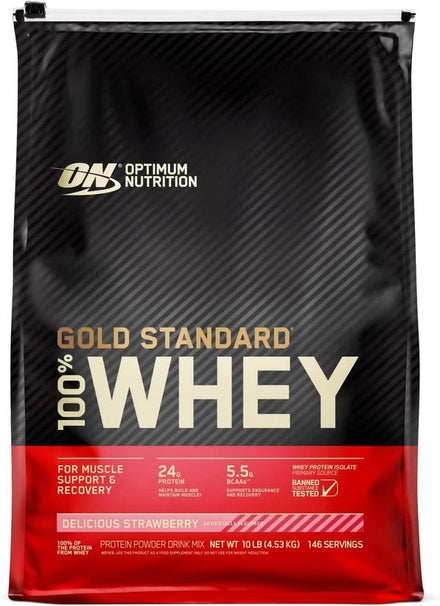Optimum Nutrition Gold Standard Whey Protein Powder, Muscle Gain Supplement in Pakistan