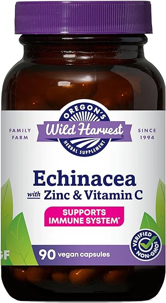 Oregon's Wild Harvest Echinacea with Zinc and in Pakistan