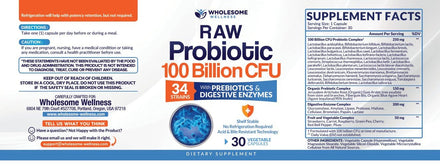 Organic Probiotics 100 Billion CFU, Dr Formulated Probiotics for Women Supplement in Pakistan