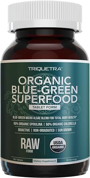 Organic Spirulina & Chlorella Tablets – 4 O in Pakistan