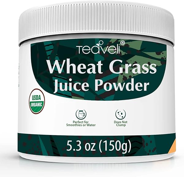 Organic Wheatgrass Juice Powder– Utah Grown Raw Wheat Grass Powder & Green Juice Powder - BioActive Dehydration for Flavor & Nutrient Retention - 5 oz (150g) in Pakistan in Pakistan