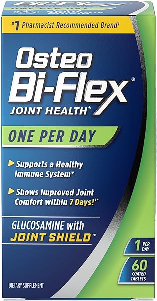 Osteo Bi-Flex One Per Day, Glucosamine Joint Health Supplement with Vitamin D, Coated Tablets, 60 Count in Pakistan