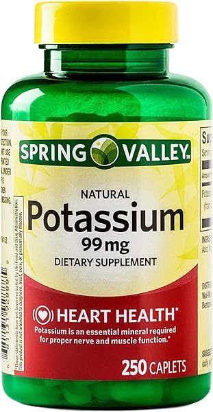 Potassium Caplets for Heart, Nerve & Muscle F in Pakistan