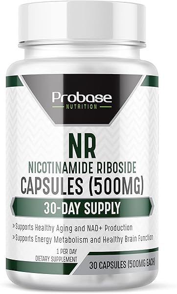 Probase NMN Alternative, NR, 30ct/500mg NAD+  in Pakistan
