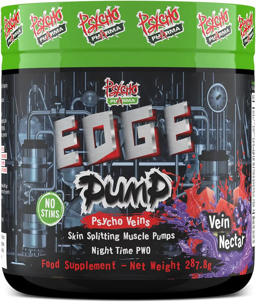 Psycho Pharma Pump it up. Pump it Way up Edge Pump Contains an All-Star Combination of The Most up to Date Effective Nitric Oxide boosters. (Vein Nectar) in Pakistan