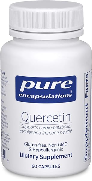 Pure Encapsulations Quercetin - 500 mg - Immune Support, Cellular Health & Heart Health - Antioxidant Supplement - Gluten Free & Non-GMO - 60 Capsules in Pakistan in Pakistan