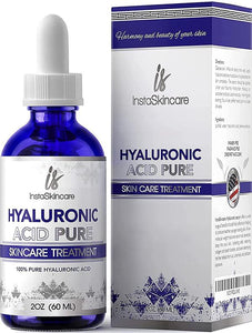 Pure Hyaluronic Acid Serum for Face and Lips Moisturizing Face Serum