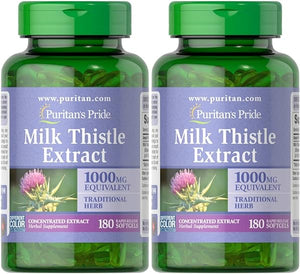 Puritan's Pride Milk Thistle , 180 Count (Pack of 2) in Pakistan