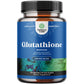 Reduced Glutathione Supplement with Glutamic Acid - L Glutathione 500mg Per Serving with Silymarin Milk Thistle Extract ALA Alpha Lipoic Acid Complex for Liver Support Skin Complexion Immunity