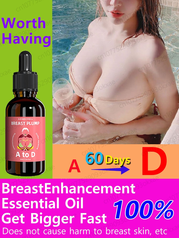 Breast Enlargement Oil Boobs Bigger Breast Lift Firming Increase Breast Enhance Boobs Growth Up Bust Plump Up Breast Enlarge Oil