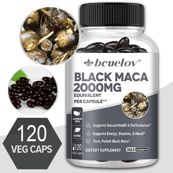 Maca Extract Capsules, Supplement for Men and Women, Enhance Energy, Improve Erection, Vegetarian Capsules in Pakistan