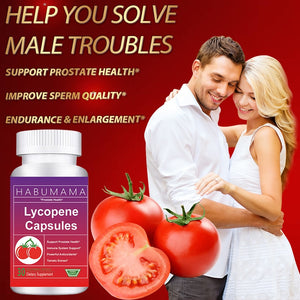 Lycopene Capsules Prostate Treatment Sperm Quality Booster Supplement for Men Endurance Enlargement Enhance Immunity Health Care