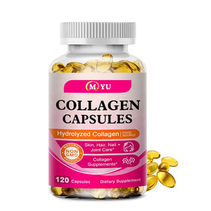 Collagen Capsules Women's Nutritional Supplement - Supports Healthy Skin, Joints, Hair & Nails, Anti-Aging, Anti-Inflammation