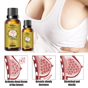 Breast Enlargement Essential Oil Massager Enhancer Chest SPA Beautiful Breast Oil Firm Plump Bigger Bust  Breast Plumping Oil