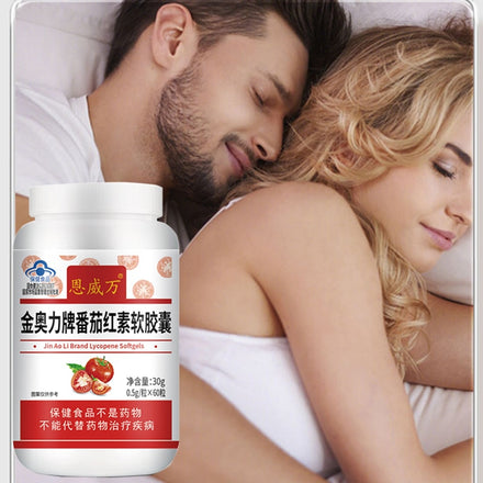 Prostate treatment capsule, sperm quality booster supplement, anti-aging and immunity enhancing health food