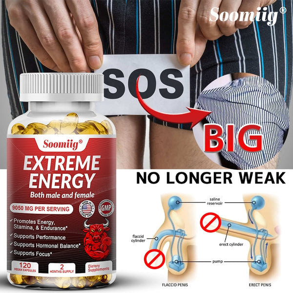 Soomiig Maca Root Extract for Women, Energy Booster Contains Ginseng Supports Focus, Stamina, Performance Supplement in Pakistan