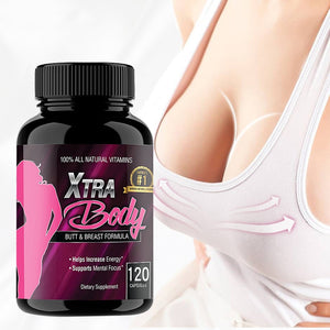 Butt Enhancement & Breast Enlargement Supplement - Increases libido and provides an extra energy boost, improves mental focus