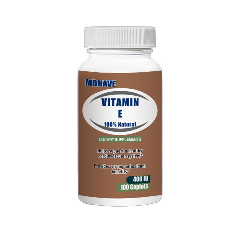 Vitamin E 400 IU 100PCS Help support a healthy cardiovascular system* Provides strong antioxidant benefits*