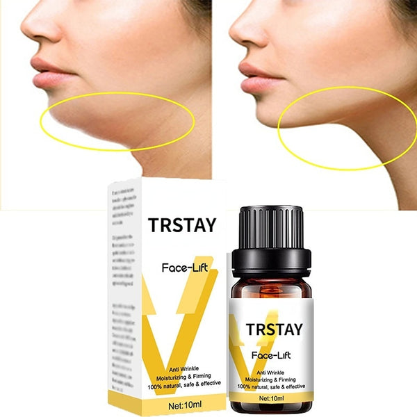 Anti Wrinkle Essence Instant Slimming Face Oil V Face Essential Oils Lifting Firming Thin Nourish Powerful Facial Skin Care