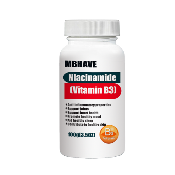 Free Shipping  Niacinamide (Vitamin B3) 100g Support joints Support heart health Promote healthy mood Aid healthy sleep in Pakistan