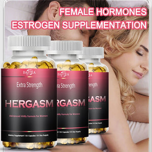 Daitea Female Estrogen Supplement - Promotes Hormonal Balance, Helps Increase Sexual Pleasure, Supports Energy, Improves Mood