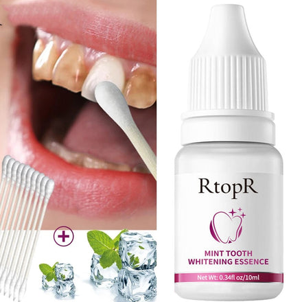 Teeth Whitening Serum Tooth Oral Hygiene Essence Effective Remove Plaque Stains Brightening Product Teeth Cleaning Mouth Wash